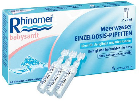 RHINOMER babysanft Meerwasser 5ml Einzeldosispip. 100 ml