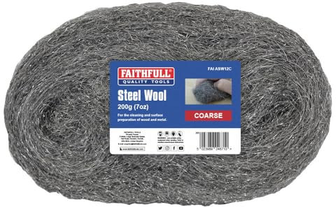 Faithfull Steel Wire Wool 450g Grit: COARSE