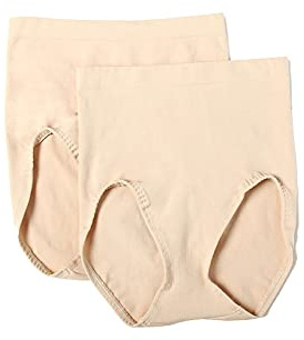 Bali Damen Shapewear Slips (2er Pack), Weiches Taupe, 2-4 Jahre Old