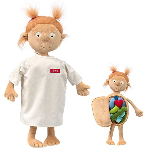 Sigikid 38323 Stoffpuppe ROSI, Mehrfarbig