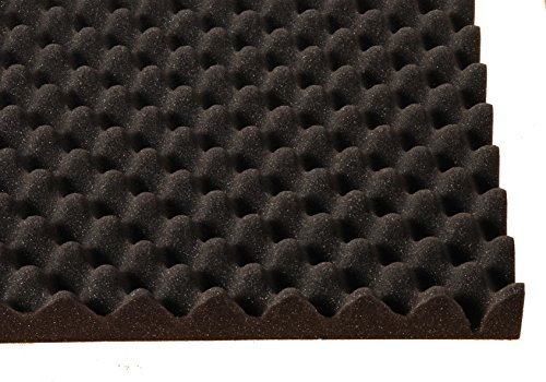 Noppenschaumstoff Akustikschaumstoff als Akustik Platte 100x200x3 cm aus hochwertigem PUR-Schaumstoff