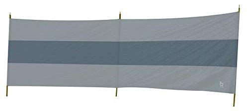 Bo-Camp Camping Windschutz - Sichtschutz Strand Muschel Zelt Garten Zaun 335x120