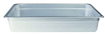 Pentole Agnelli ALMA182C100 Bacinella Gastronorm Gn1/1 Cm.53X32,5 H.Cm.10, Diametro 53X32,5 Cm