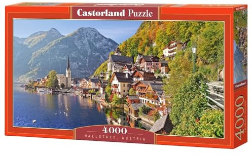 Castorland C-400041-2 - Puzzle Hallstatt, Österreich 4000 Teile, Red