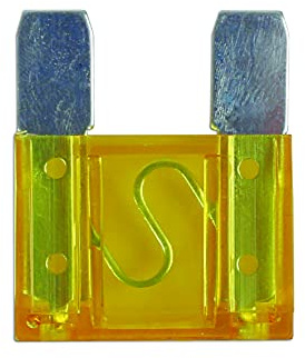 Connect 30445 Maxi Blade Fuses 20A, Yellow 10pc
