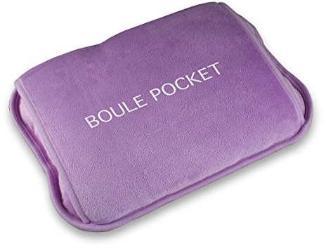 MACOM Boule Ultramorbida Elettrica, Riscaldabile in soli 12 minuti, Senza Filo con Tasca per Le Mani, Lilla, Enjoy & Relax 920 Boule Pocket
