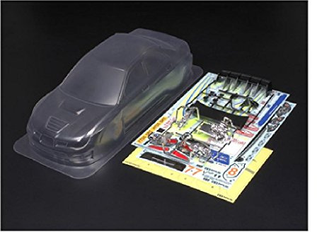 TAMIYA 51289-000 300051289 - Karosserie Satz Subaru Impreza WRC 2007, Grau