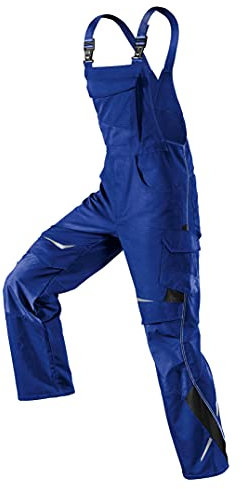 KÜBLER Workwear | PULSSCHLAG Arbeitslatzhose | kbl.blau/schwarz | Größe 50
