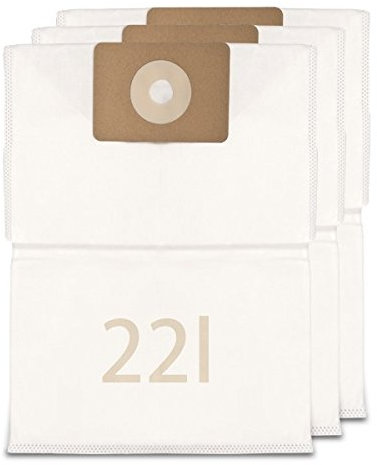 Pièces Détachées Aspiration Centralisée - 3 Sacs/Filtres Jetable (12,5 litres) pour Cuve de 22 litres Aspirateur Centralisé - Compatible Toutes Marques