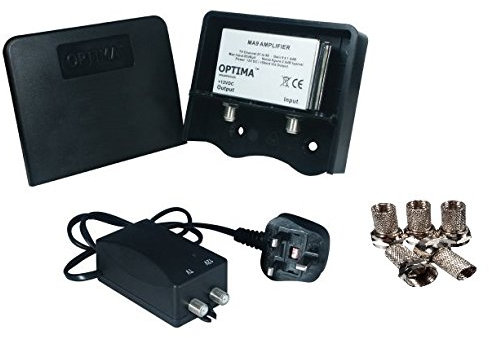 Optima MA-25LTE masthead amplifier kit,black