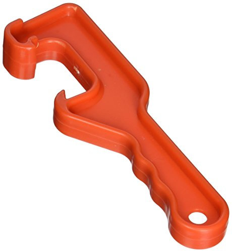 Linzer 5425 Plastic 5-Gallon Paint Can Opener, Large, Orange
