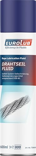 EUROLUB Drahtseil-Fluid Spray, 600 ml, Weiß