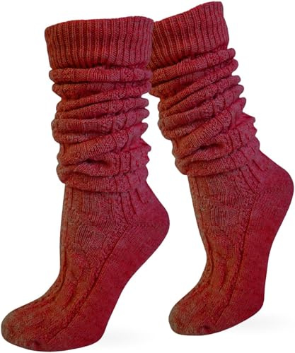 normani Original Trachtensocken Trachten Strümpfe Socken Natur Lang Kniebundstrümpfe passend zum Oktoberfest