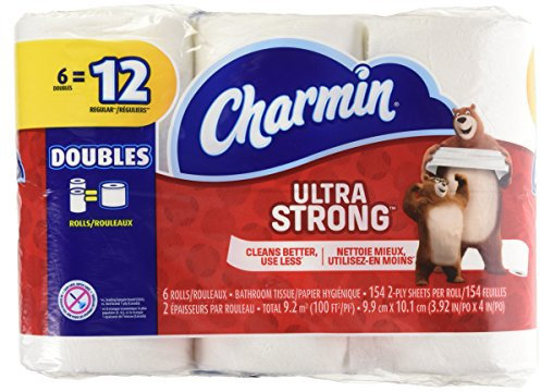 Charmin Ultra Strong Bathroom Tissue Double Rolls - 6 CT by Charmin