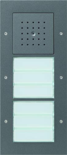 Gira 126867 Türstation AP 6-fach anthrazit