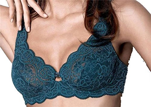 Triumph Amourette 300 W Underwired Full Cup Bra Petrol Blue (00en) 32B