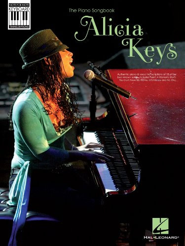 Alicia Keys - Note-for-Note Keyboard Transcriptions (English Edition)