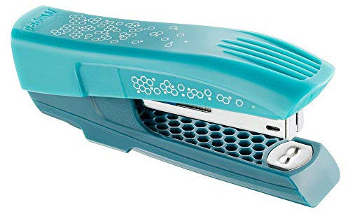 Maped - Heftapparat, Hefter GREENLOGIC POCKET, inkl. 400x Heft-Klammern N° 10 - schwartz, türkis, grün, pink