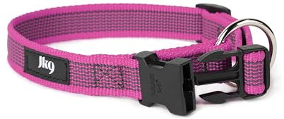 Julius-K9 Color and Gray Collar, 20 mm (27-42 cm), Pink-Grey