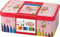 FABER-CASTELL 155534 - Filzstifte Connector Ballerina Etui mit 33 Stiften