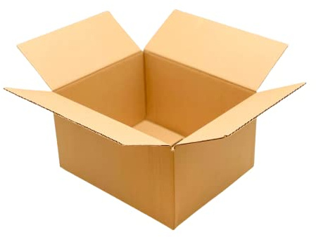 25x Faltkartons Verpackungen Schachtel Kisten 1-wellig 250 x 175 x 100 mm