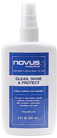 Novus Limpiador de plástico PC 10 Plastic Clean & Shine, 236,5 ml
