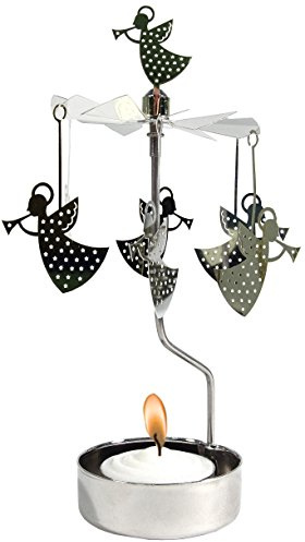 Maia Gifts Kerzenhalter, Aluminium, Silber, Casual, Pluto Produkter AN115
