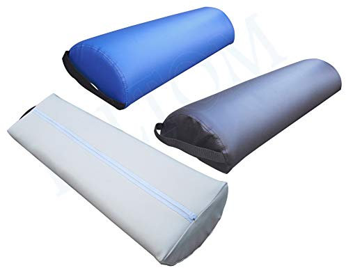 Beltom® CUSCINO SEMICILINDRICO PER MASSAGGIO E LETTINI DA MASSAGGI CUSCINI SEMI ROTONDI/ROTONDO FISIOTERAPIA ESTETISTA - Panna
