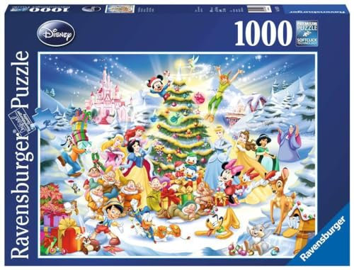 Ravensburger Puzzle 19287 - Disney's Weihnachten - 1000 Teile Disney Puzzle für Erwachsene und Kinder ab 14 Jahren