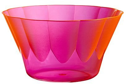 54 Eis- und Dessertbecher, PS rund 400 ml Ø 12 cm · 7 cm pink rosaRoyal Eisbecher Eisschalen