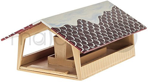 matches21 HOME & HOBBY Vogelhaus DIY Holz Bastelset für Kinder ab 11 Jahren mit Futterautomat
