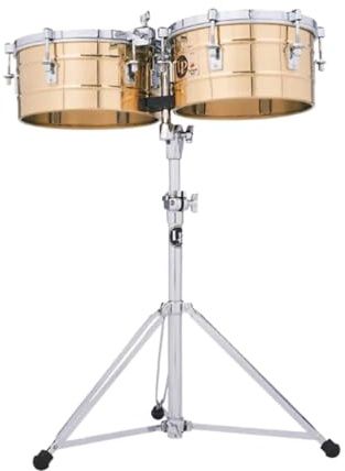 Latin Percussion, Timbales Tito Puente Bronze, 13 et 14, LP256-BZ