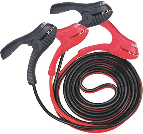 ProPlus Câble de démarrage 16 mm² certifié TÜV/GS avec éclairage LED, 0, Rouge/Noir, 2 x 3 m