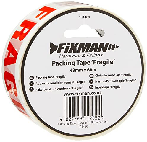 Fixman 191480 Nastro Adesivo Fragile
