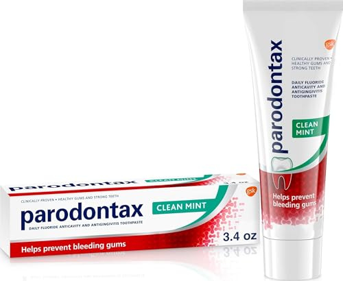 parodontax Parodontax Zahnfleischbluten und Gingivitis Zahnpasta, Sauber Mint, 3,4 Ounce