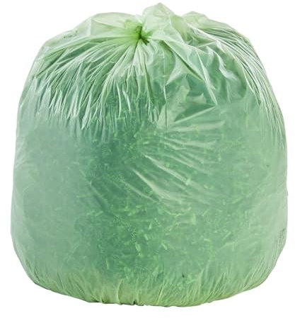 Stout Ecosafe-6400 Sacs compostables, 0,85 Milliliters, 48 x 60, Vert, 30/carton (E4860e85)