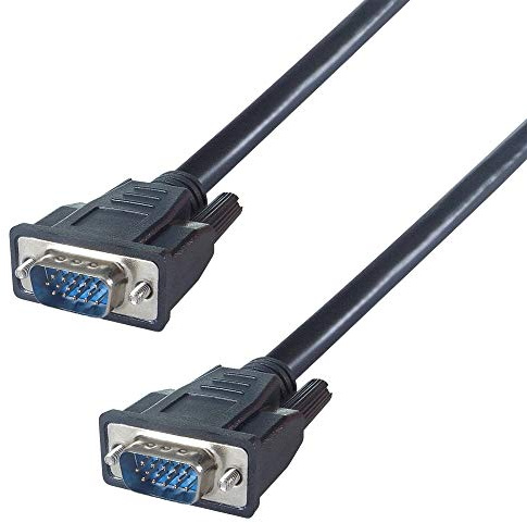 Connekt Gear 26-0030MM câble VGA 3 m VGA (D-Sub) Noir - Câbles VGA (3 m, VGA (D-Sub), VGA (D-Sub), Noir, Male Connector/Male Connector, 200 mm)