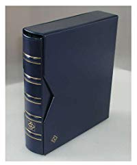 Ringbinder Optima Classik Design incl. Schutzkassette in blau