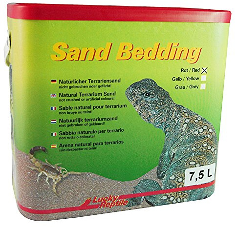 Lucky Reptile SB-LR sandsängkläder, 7,5 liter, röd