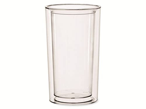 APS rafraîchisseur de Bouteille Ø 13,5/10,5 cm, H: 23 cm SAN, glasklar, doppelwandig