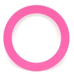Mister Babache Jonglierring 24 cm pink