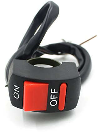leorx Motorrad Lenker montieren Hazard Light ON/Off Schalter