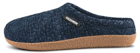 Giesswein Veitsch Hausschuhe Unisex Erwachsene - Schurwolle Pantoffeln | Anatomisches Wechselfußbett & Naturkautschuk-Laufsohle – Indoor & Outdoor Slipper für Zuhause & Terrasse