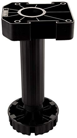 SOTECH 20er Set Möbelfuß Sockelfuß Stellfuß 185 mm verstellbar
