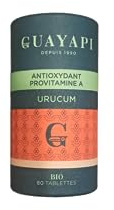 Guayapi - Complément Alimentaire - BIO, Urucum Tablettes 80 Tablettes de 600 mg, Petit