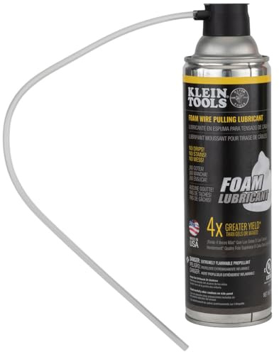 Klein Tools 51100 Pulling Lubricant, Made in USA, Electrical Wire Pulling Foam Lubricant