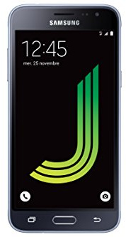 Samsung Galaxy J3 Smartphone débloqué 4G (Ecran: 5 pouces - 8 Go - Simple Micro-SIM - Android) Noir