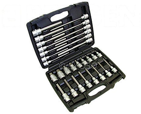 US Pro 30 Piece Hex Allen Key Set in Blow Moulded Case B3229
