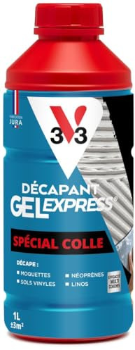 V33 Décapant Gel Express®spécial Colle 1L