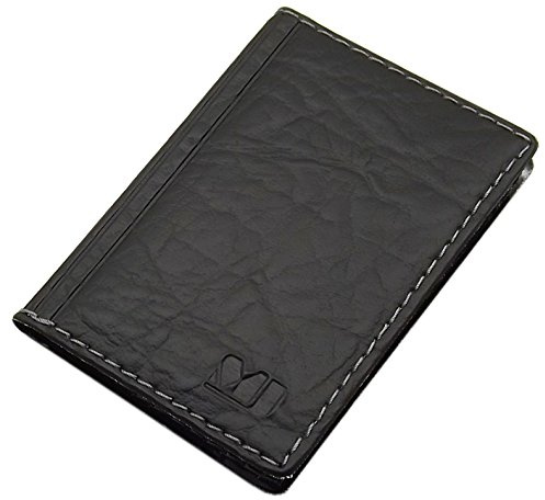 Kredit- und Visitenkartenetui mit Kontrastnaht 12 Fächer MJ-Design-Germany (Design 5 / Schwarz)